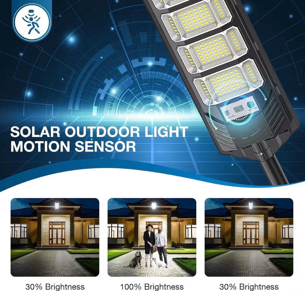 Foco Solar LED 500W - 5.000 lúmenes