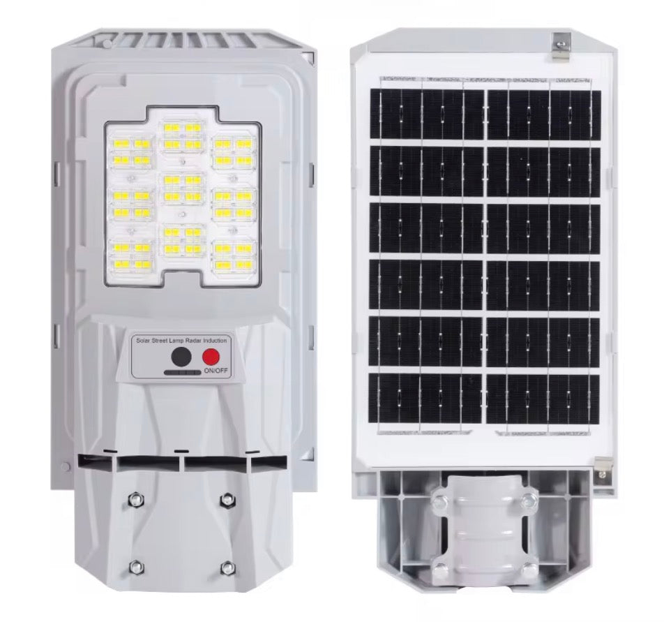 Foco Solar LED 300W – 3,000 lúmenes | Control Remoto + Sensor de Movimiento