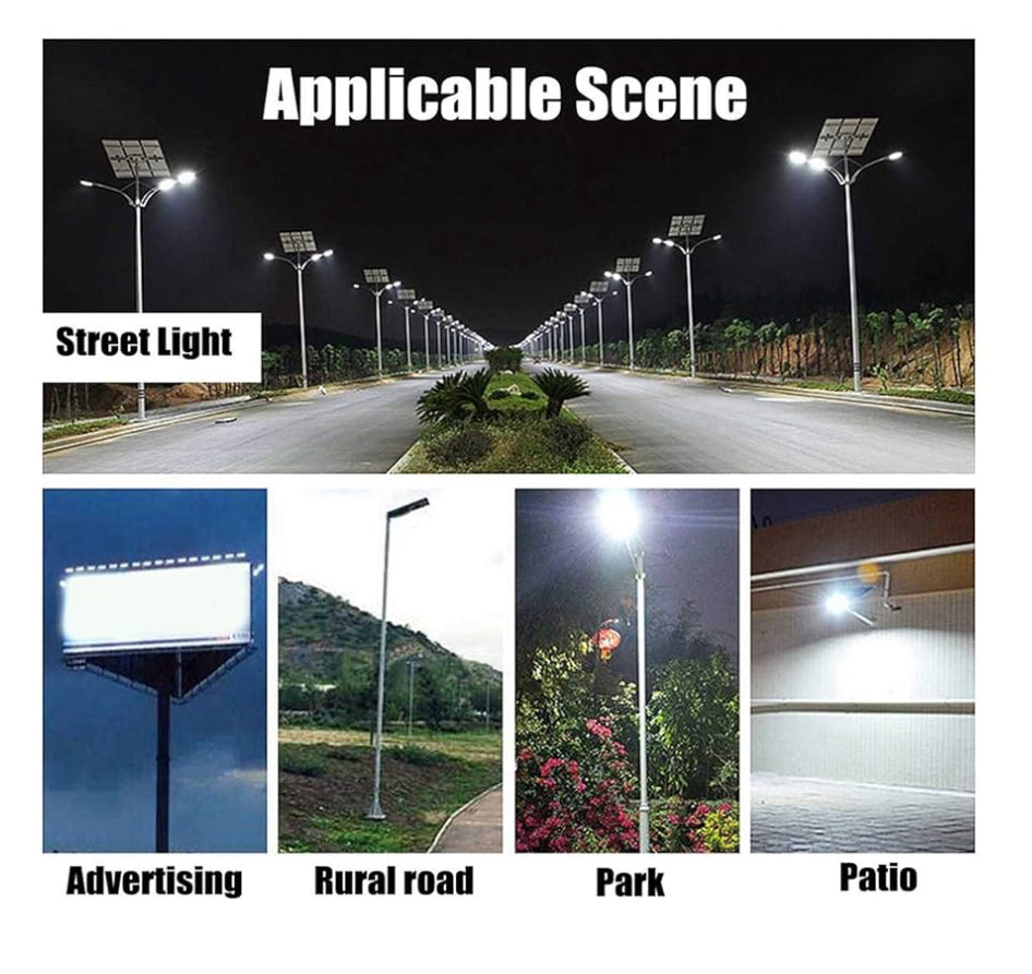 Foco Solar LED 150W - 13.000 lúmenes