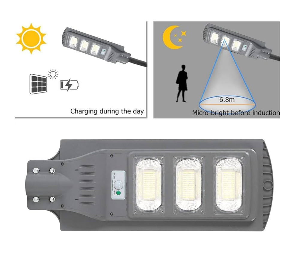 Foco Solar LED 150W - 13,000 lumens