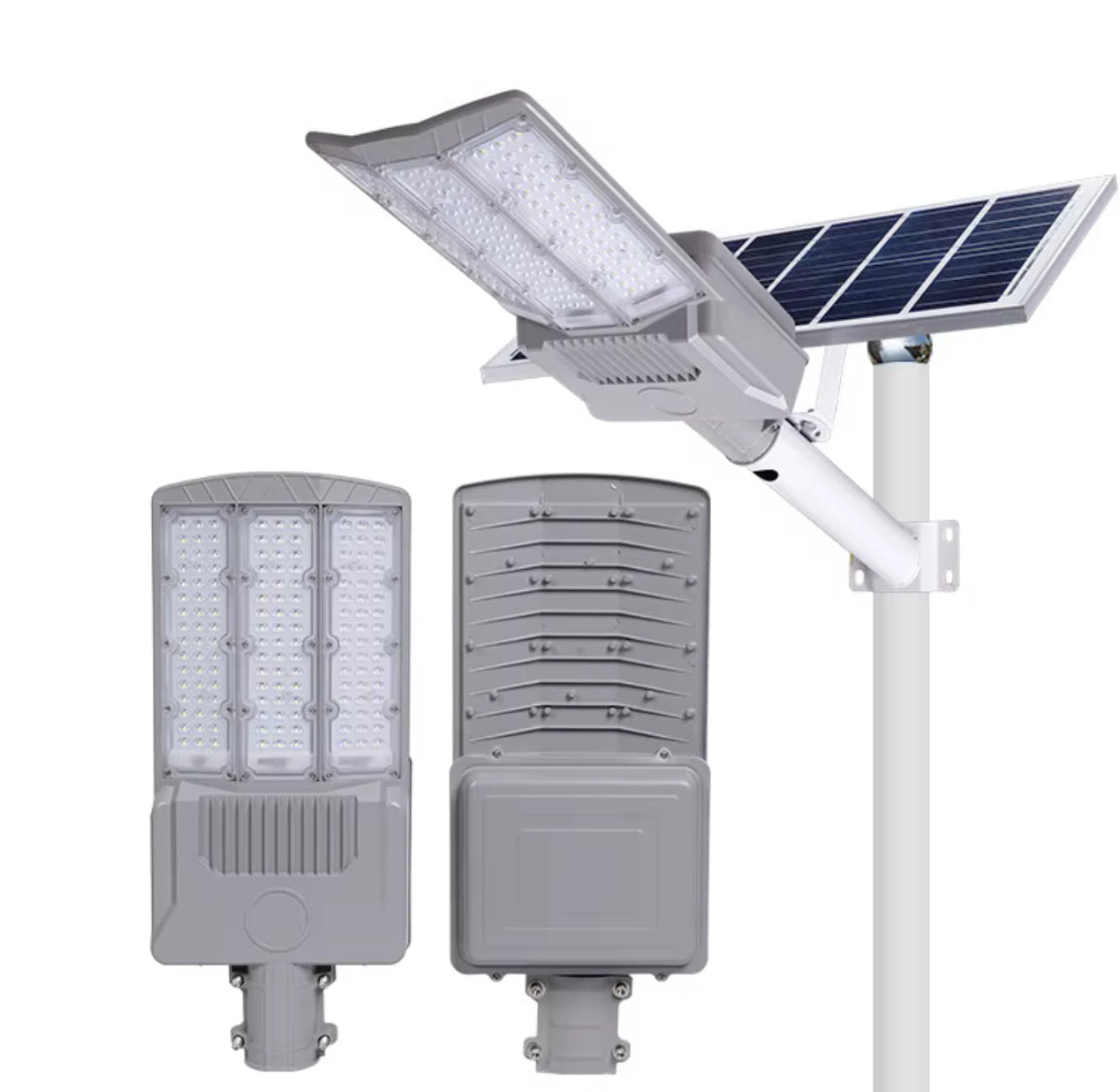 Foco Solar LED 600W – 78,000 lumens | Control de Luz, Tiempo y Remoto