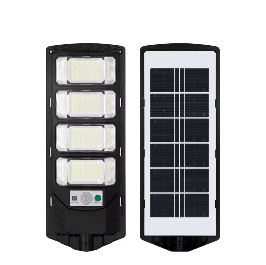 Foco Solar LED 80W con Sensor – lámpara solar exterior resistente al agua | LED Solar Puerto RicoFoco Solar LED 300W con Sensor – lámpara solar potente exterior con control remoto | LED So
