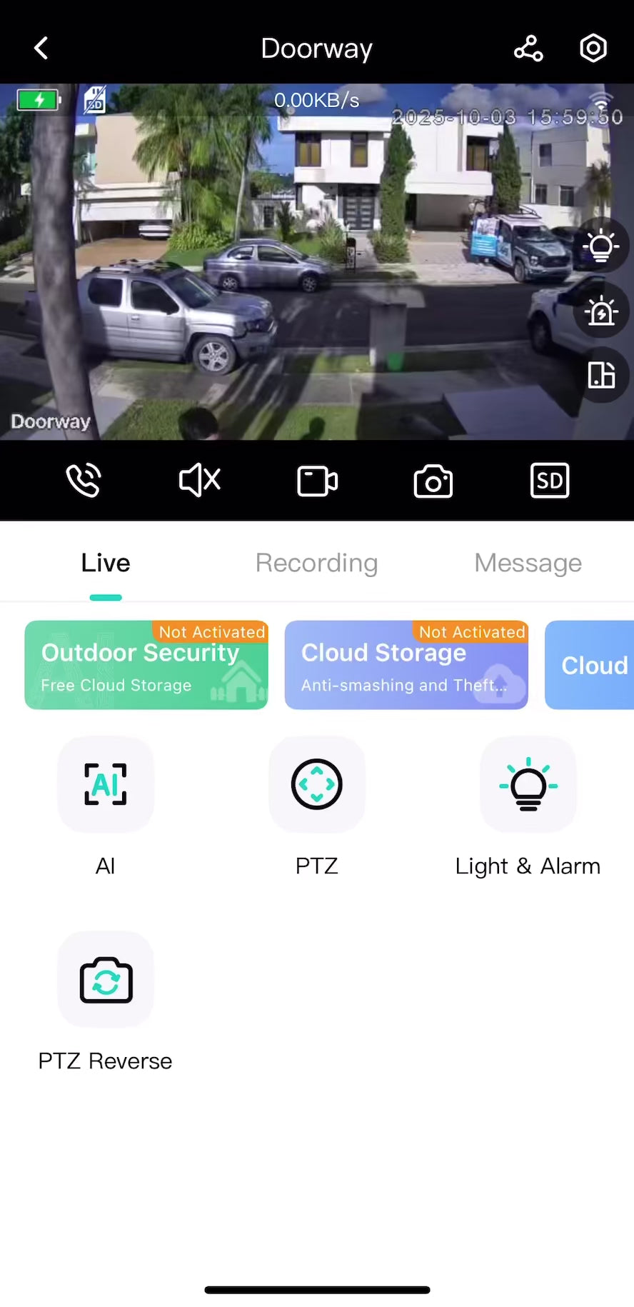Cámara de Seguridad Solar WiFi 1080P – HD